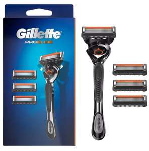 Gillette Fusion5 ProGlide Razor para hombres + 3 cuchillas [PRECIO PRIMERA COMPRA 8€]