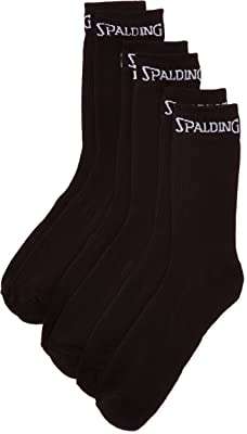 Spalding Calcetines, 3 Pares,baloncesto Socke Mid Cut Vpe 3 Paar