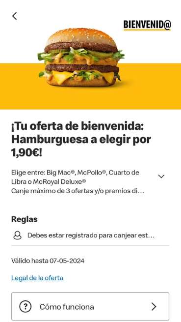 Big Mac a 1.90€