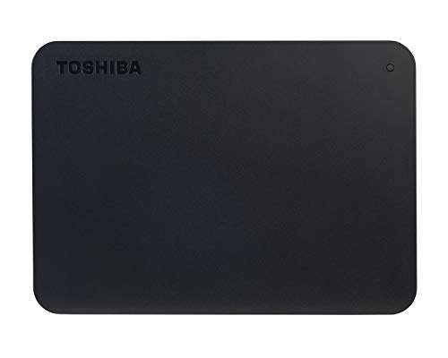 Disco Duro Externo Portátil Toshiba Canvio Basics de 4TB con USB 3.2 Gen 1 en Negro