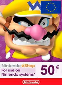Tarjeta Nintendo eshop de 50 euros