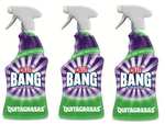 3x Cillit Bang Quitagrasas, potente limpiador antigrasa para cocina y exterior, formato spray - 750ml [2'65€/ud]