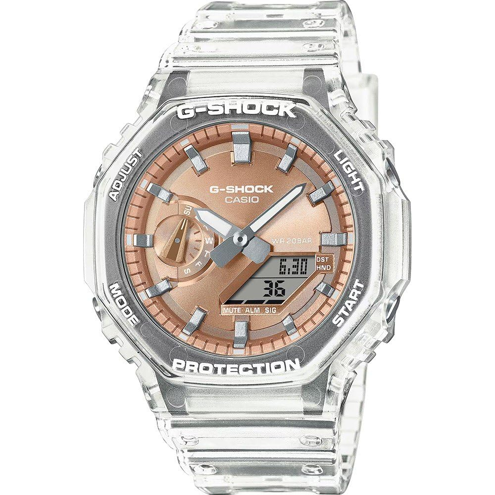 Reloj Casio G-Shock (bisel octogonal de resina transparente)