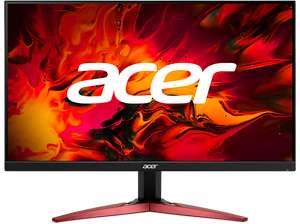 Monitor gaming - Acer KG241Y S, 23.8" Full HD, 1 ms, 165 Hz, HDMI/Display Port/Micrófono/Altavoz, AMD FreeSync Premium, Negro
