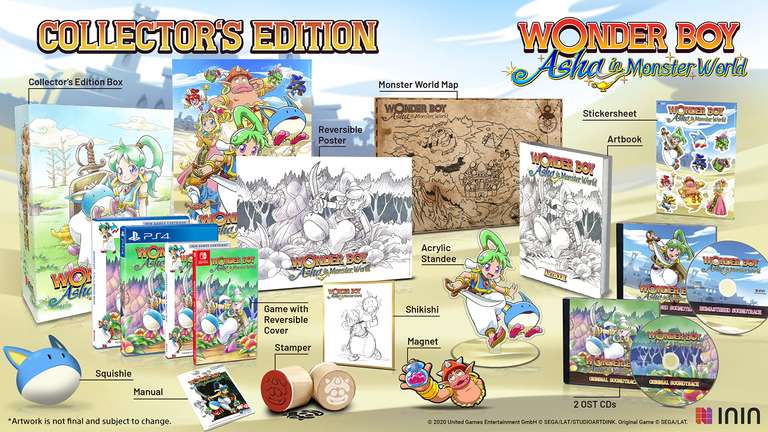 Wonder Boy: Asha in Monster World Collector's Edition - Nintendo Switch
