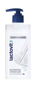 4x Lactovit - Jabón de Manos Nutritivo con Protección Higienizante, para Piel Normal y Seca - 250ml [1'48€/ud]