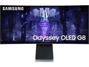 Samsung OLED Odyssey G8 34" 0,1ms 175Hz LS34BG850SUXEN Plata (A través de la App)