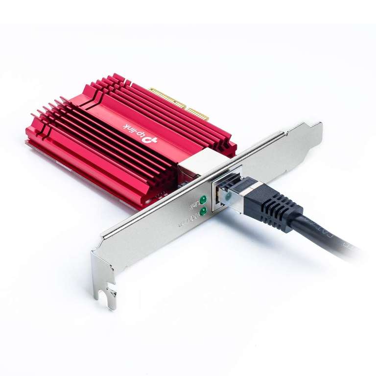 TP-Link - TX401 Tarjeta de Red PCI Express de 10 Gigabit