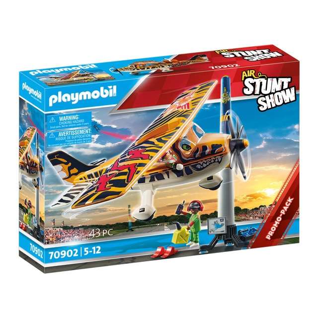 Playmobil 70902: Avioneta Tiger Air Stunt Show