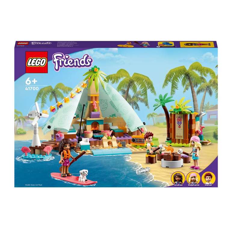 Juego de Construcción Glamping en la Playa LEGO Friends