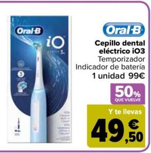 Cepillo de dientes eléctrico iO 3 Oral-B (50% que vuelve)