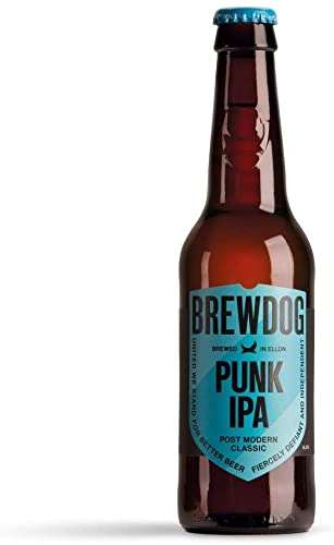 Cerveza Brewdog Punk IPA - Pack 12 Botellas de 33 cl (necesario comprar 2 packs)