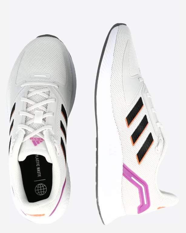 Adidas Runfalcon 2.0 para mujer Color Blanco. Tallas 36 a 44
