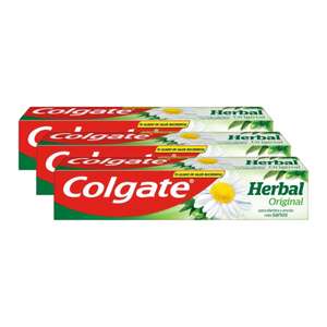 Pack de 3 tubos de pasta de dientes COLGATE HERBAL (0'97€/tubo; 75ml/tubo) [Envío gratis en un pedido]