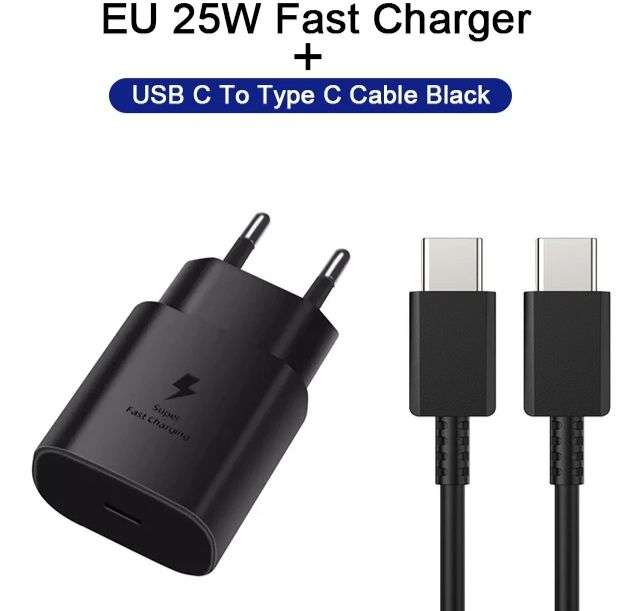 Cable de carga rápida USB tipo C (tb en blanco)