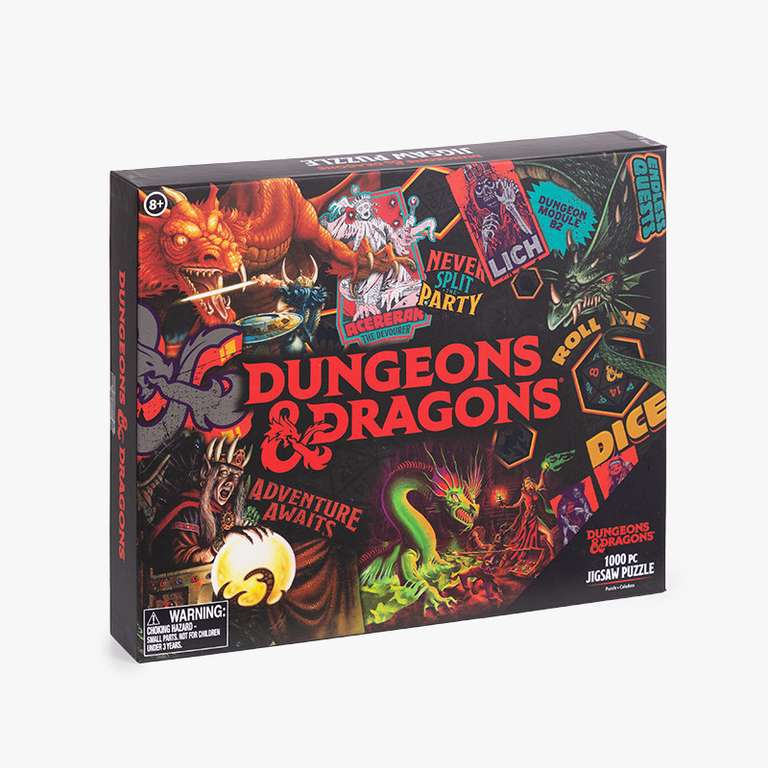 Puzzle 1000 piezas Dungeons & Dragons, solo 5€!!