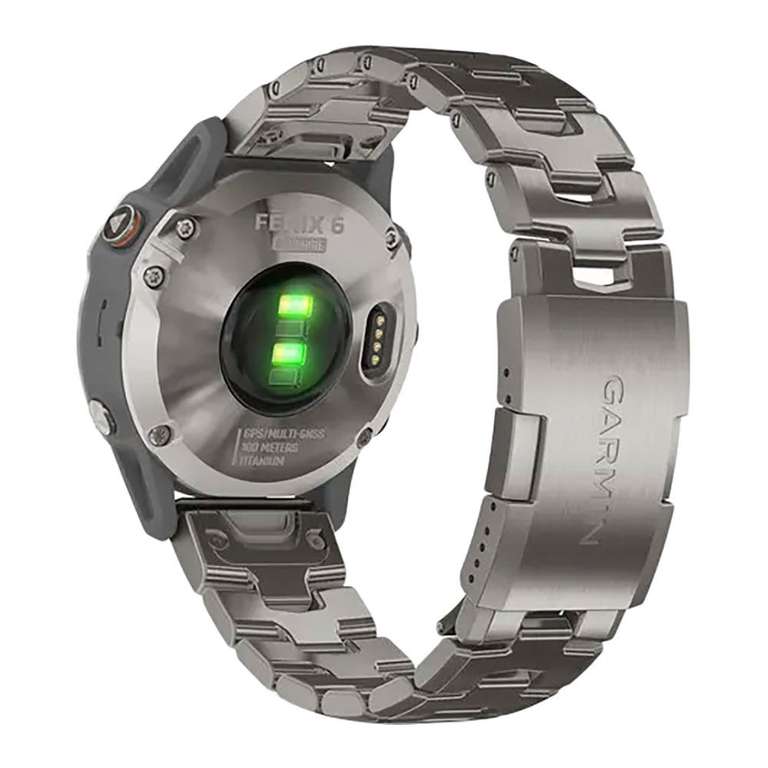 Garmin fenix 6 sapphire titane - reloj conectado grey/titanium titane. Regalo unico para el dia del padre