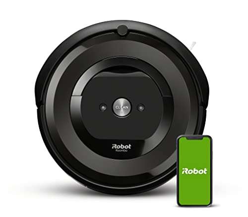 Irobot Roomba E6192 Robot Aspirador Conexión Wi-Fi con 2 Cepillos de Goma Multisuperficie