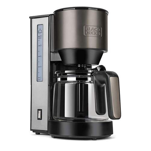 Cafetera de goteo Black&Decker BXCO870R - 870W, 10 tazas, 1, 25L