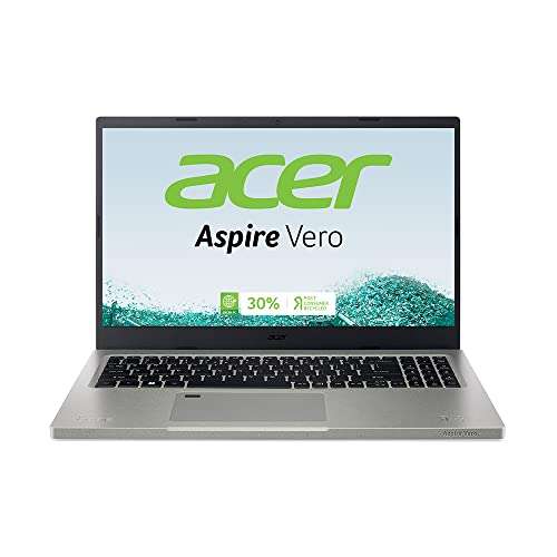 Acer Aspire Vero AV15-51 - Portátil Ecológico 15.6” Full HD IPS (i5-1155G7, 8 GB + 512 GB, Intel Iris Xe, W 11 Home) Plata