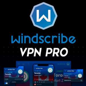 1 Año de Windscribe Pro VPN \ 30 GB GRATIS