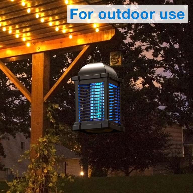 Lámpara Antimosquitos Eléctrico 20W 4300V UV 100m2