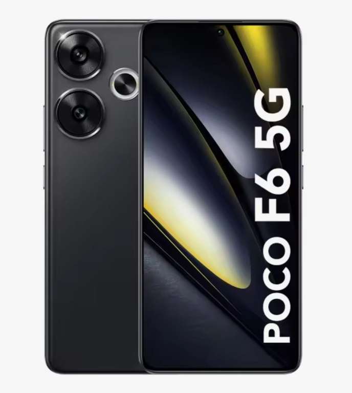 Xiaomi Poco F6 5G 8Gb-256Gb, versión global (12Gb-512Gb por 341,87)