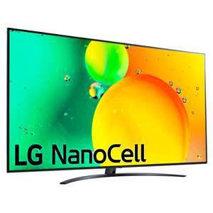 TV NanoCell 75" (190,5 cm) LG 75NANO766QA, 4K UHD, Smart TV, HDR 10 Pro, Dolby Digital (iguala Amazon)