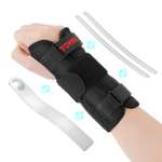 Muñequera Ortopedica Tunel Carpiano1 Férulas 2 barras de apoyo y Apertura del Pulgar Suave para Tendinitis,Esguince Artritis