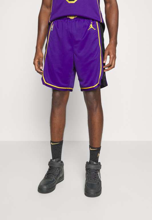NBA LOS ANGELES LAKERS SWINGMAN SHORT STATEMENT - Pantalón corto de deporte