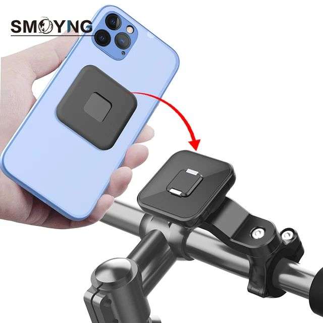 soporte magnético de teléfono para motocicleta, bicicleta
