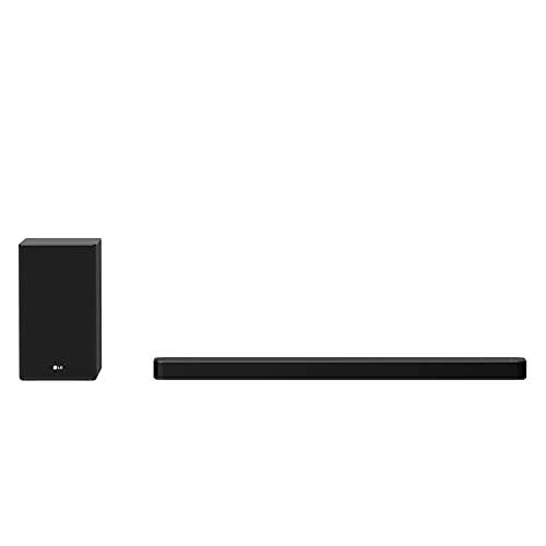 Barra de Sonido LG SP8YA de 440W de Potencia 3.1.2 Canales Dolby Atmos y DTS:X. Compatible con AirPlay 2, Alexa, Chromecast