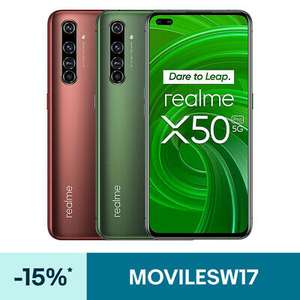 Realme X50 Pro 5G 12GB + 256GB 6.44 "Smartphone 4200 mAh 64MP