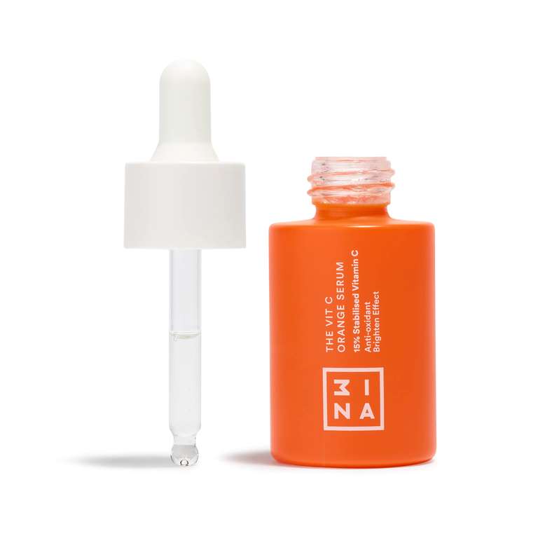 3ina Makeup - The Blue Cleanser + The Vit C Orange Serum + The Sorbet Cream
