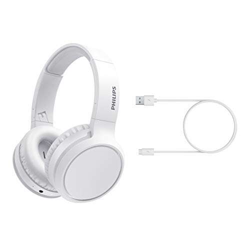 Philips Auriculares Inalámbricos de Diadema con Micrófono/Bluetooth, Aislamiento de Sonido, 29h de Reproducción