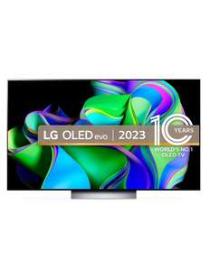 TV OLED - LG OLED55C34LA, 55 pulgadas, EVO 4K UHD, α9 IA 4K Gen6, Magic Remote