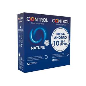 2x12 unidades Control Nature Preservativos Mega ahorro