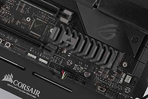 Corsair MP600 PRO XT 2TB Gen4 PCIe x4 NVMe M.2 SSD Lectura Secuencial de hasta 7.100 MB/s y de Escritura de 6.800 MB/s