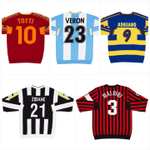 Suéters de punto de leyendas (Zizou,Maldini,Adriano,Veron y Totti)+ info en la descripción