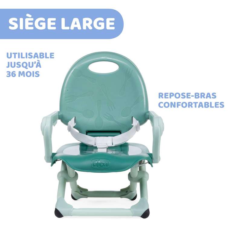 Chicco - Elevador de silla para bebé y niño, Sage (también en Amarillo)
