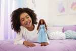 Mattel Disney La Sirenita sirena Muñeca con vestido de volantes, juguete +3 años