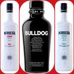 3 botellas con envío gratis: Bulldog gin 1 litro + Nordesía vermú blanco 1 litro + Nordesía vermú rojo 1 litro + regalo