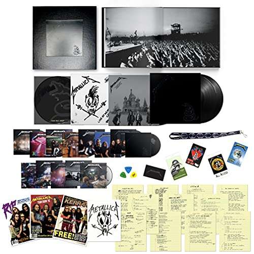 Metallica, Black Album (14 CD + 6 DVD + 6 LP-Vinilo) Caja de Edición Limitada Deluxe