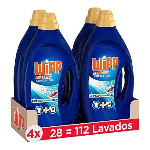 4 Detergentes líquidos Wipp Express