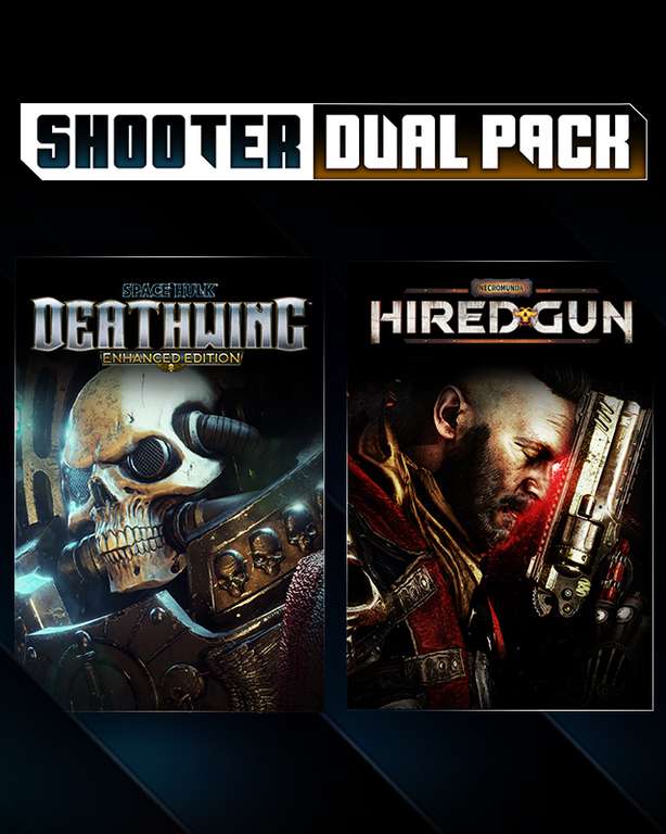 Pack de 2 shooters para PC Steam | Necromunda: Hired Gun + Space Hulk: Deathwing