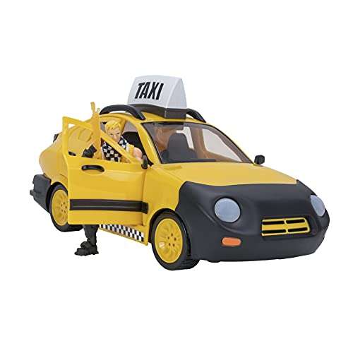 Fortnite Joy Ride Taxi Vehículo con Figura articulada de 4 Pulgadas
