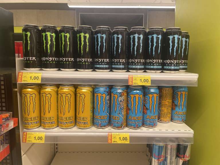 Monster Energy Drink HiperDino 1€