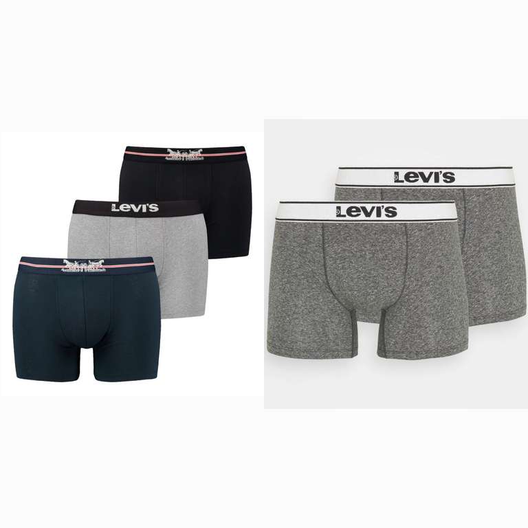 Packs de 2 y 3 boxers Levi's en oferta muchos modelos a elegir