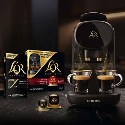 L'OR Espresso Cápsulas de Café Lungo Profondo | Intensidad 8 | 200 Cápsulas Compatibles Nespresso (R)* (45.89 € Compra Recurrente)