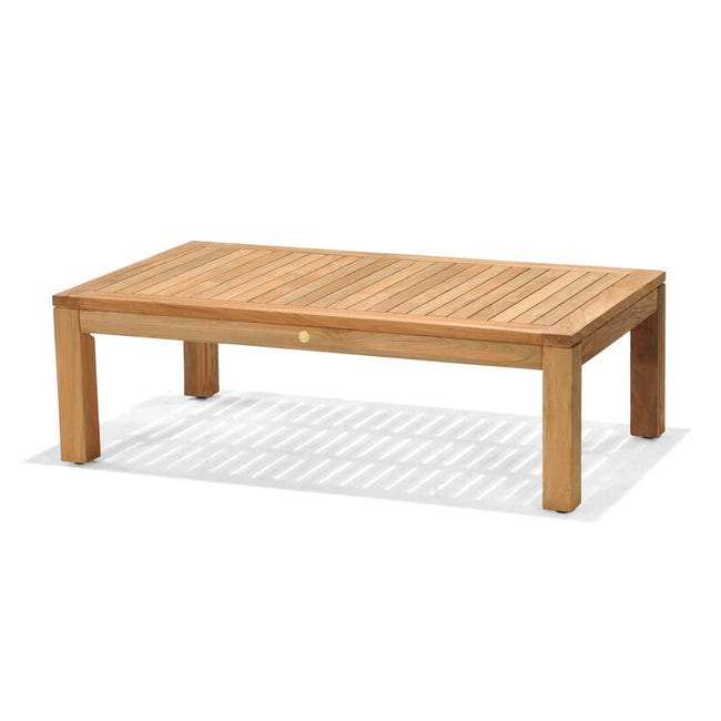 Imagen de Mesa de jardín baja de teca Marti